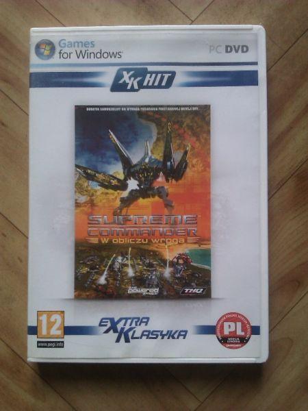 Supreme Commander PL Gra RTS PC DVD