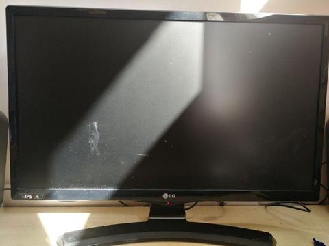 Komputer z monitorem 22cale LG