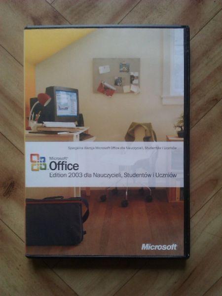 Microsoft Office 2003 Edycja Dla Nauczycieli/Studentów (Originalny) + Licencja