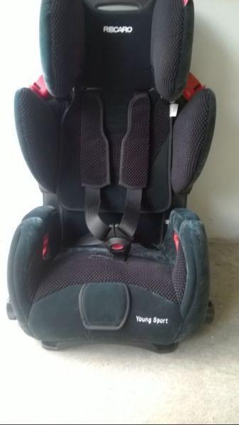 fotelik samochodowy Recaro Young Sport 9 - 36 kg