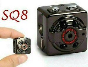 Mini kamera z diodami IR SQ8 FullHD DETEKCJA Ruchu