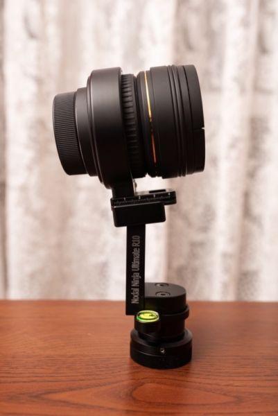 Sigma 8mm f/3.5 EX DG Fisheye Nikon + Nodal Ninja Ultimate R10 (Google Street View Trusted)