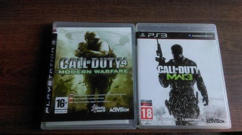 Gry PS3 Call of Duty 3/4