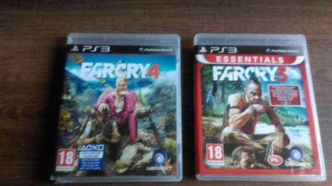 Gry PS3 FARCRY 3/4/