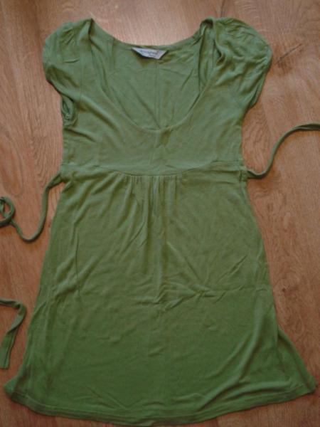 ATMOSPHERE zielona tunika bluzka koszulka rozm. XS-S 34-36
