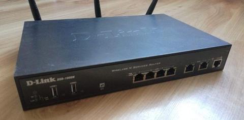 Profesjonalny Router bezprzewodowy D-Link DSR-1000N