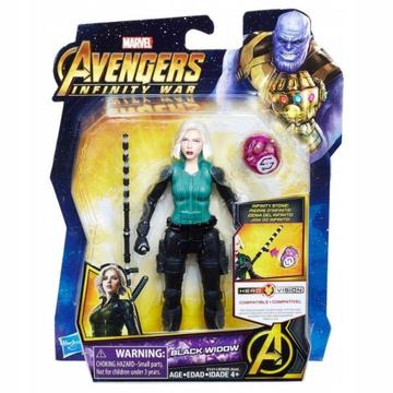 Black Widow Hasbro Avengers Infinity War figurka zabawka Marvel Hasbro dla dziecka/kolekcjonera