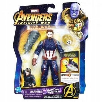 Kapitan Ameryka Hasbro Avengers Infinity War figurka zabawka Marvel Hasbro dla dziecka/kolekcjonera
