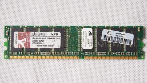 Pamięć RAM Kingston KVR400X64C25/512 DDR 512MB
