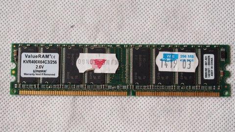 Pamięć RAM Kingston KVR400X64C3/256 DDR 256MB
