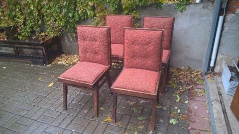 Krzesła dębowe, 4szt, kpl