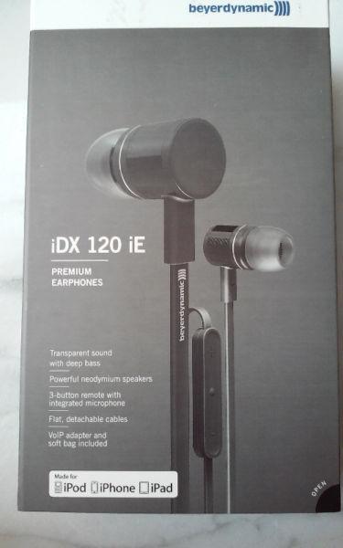 Rewelacyjne słuchawki douszne BEUERDYNAMIC iDX 120 iE tylko za 235 zł zamiast 99 Euro