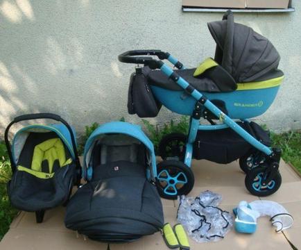 Wózek Tutek Grander Play Trzy w Jednym