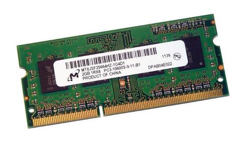 Pamięć do laptopa 2GB SO-DIMM DDR3 PC3-10600S