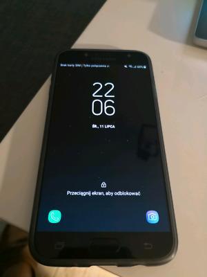 Samsung Galaxy J7 2017 dual sim + oryginalne etui Samsung