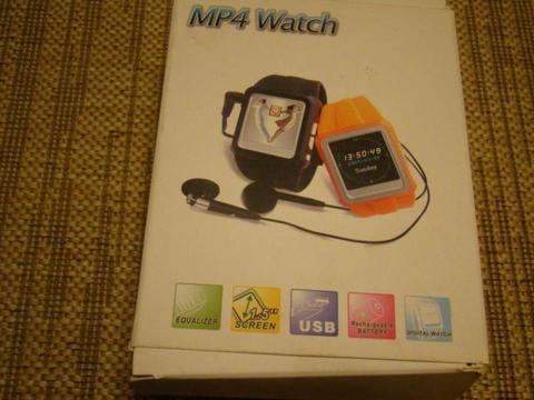 sprzedam zegarek na rękę z funkcja MP4 i radia
