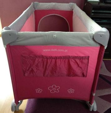 Łóżeczko turystyczne DELTI LUCY - bardzo mało używane
