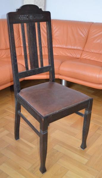 krzesła przedwojenne