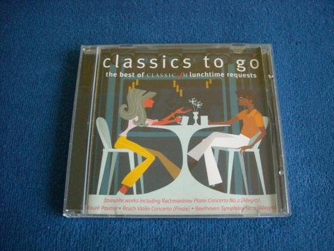 Classics To Go (The Best Classic fm Lunchtime Requests) CD