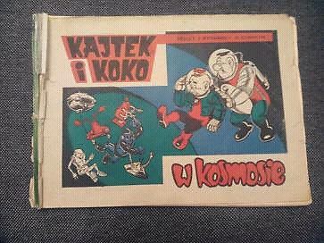 Kajtek i Koko w kosmosie wyd 1 komiks