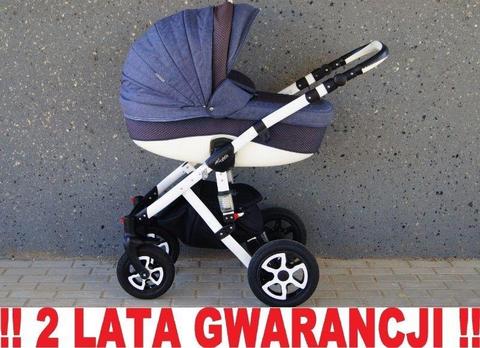 Wózek ADAMEX BARLETTA jeansowy 2w1 ! ! WYSYŁKA !!