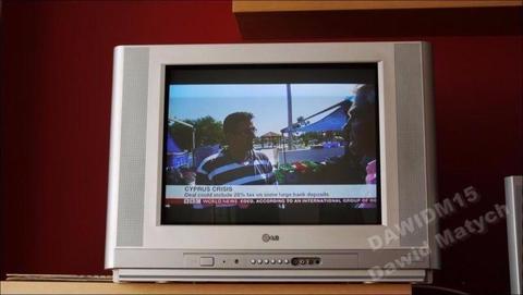 Telewizor marki LG 21 cali wersja 100Hz +pilot