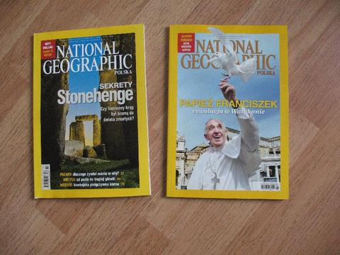 National Geographic nr 7(106) lipiec 2008, nr 8(191) sierpień 2015