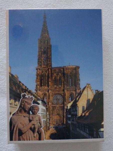 Puzzle 60 elementów 24x34 cm Katedra w Strasburgu