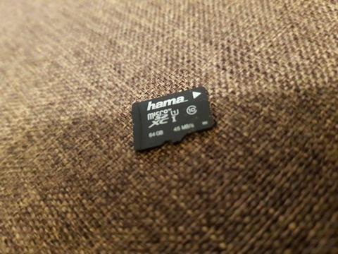 Micro SD Hama XC1 64GB