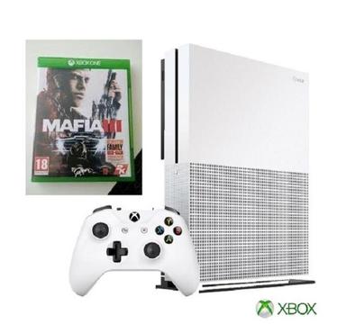 Konsola Xbox One S - 500Gb + Mafia III + dodatki