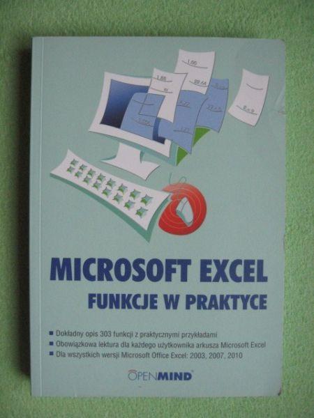 Microsoft Excel funkcje w praktyce