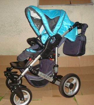 Wózek X-Trall 3 w 1 gratis wanienka