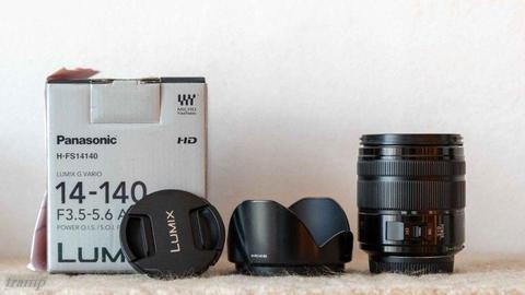 Panasonic LUMIX G Vario 14-140mm f/3,5-5,6 ASPH POWER O.I.S