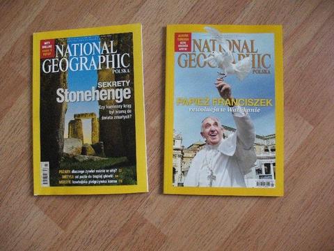 National Geographic nr 7(106) lipiec 2008, nr 8(191) sierpień 2015