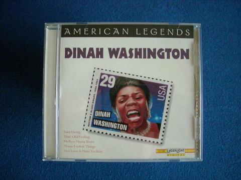 DIANAH WASHINGTON AMERICAN LEGENDS CD