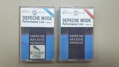 Depeche Mode Performance LIVE 1 and 2 kaseta