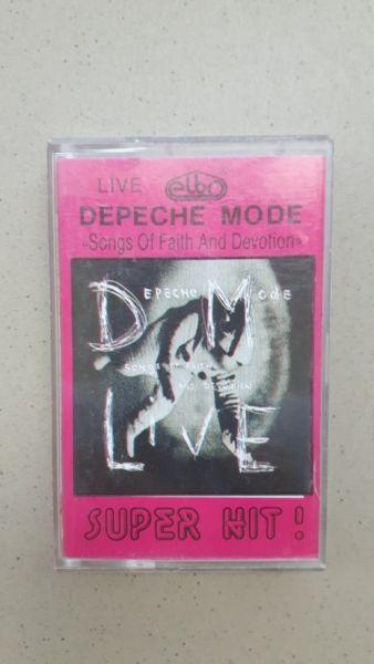 Depeche Mode Songs Of Faith And Devotion LIVE kaseta