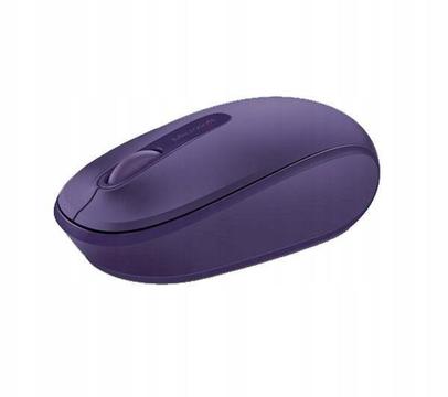 Mysz optyczna Microsoft Wireless Mobile Mouse 1850 myszka bezprzewodowa fioletowa Pantone blue