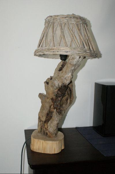 Unikat, niesamowita lampka nocna z drewna eko