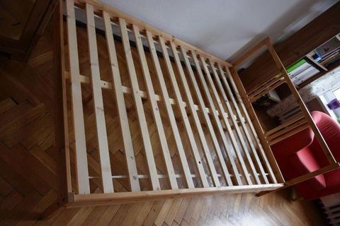 Rama łóżka, dwuosobowe, 140x200, Ikea, Fjellse