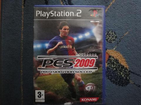 Pro Evolution Soccer 2009 - gra na PS2(stan płyty jak nowa)