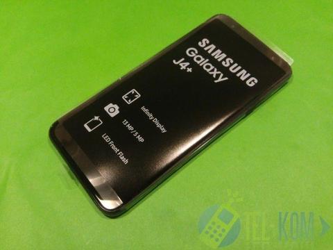 Nowy SAMSUNG Galaxy J4+ J4 PLUS DUOS J415FN/DS Black Dual Sim TEL-KOM ATK10