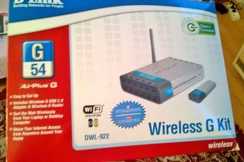 Router D-link 922, wireless