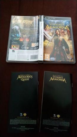 Gra Władca Pierścieni Wyprawa Aragorna konsola sony PSP