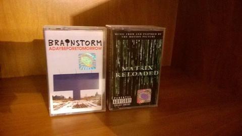 Sprzedam płyty z muzyką polską i zagraniczną i kasety do radia Matrix, Brainstorm
