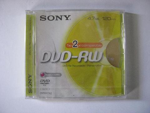 Płyta Sony DVD-RW 4,7 GB/120 min