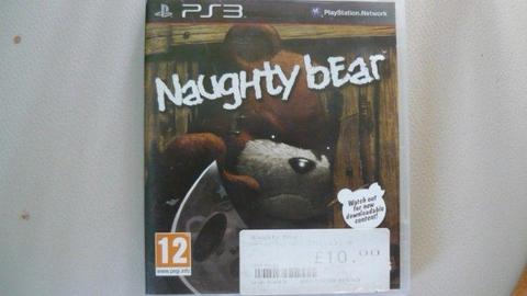 Gra Naughty bear PS - 3