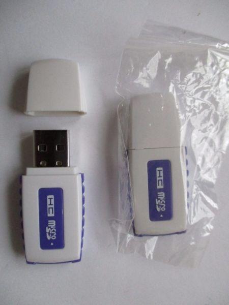 Adaptre Czytnik kart Micro SD HC / USB