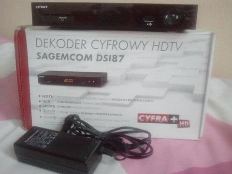 DEKODER CYFROWY HDTV CYFRA + HD