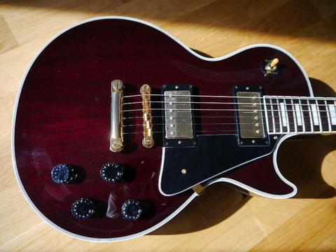 Gitara Tokai LC 132 Les Paul Custom Made in Japan Lepszy niż Gibson!